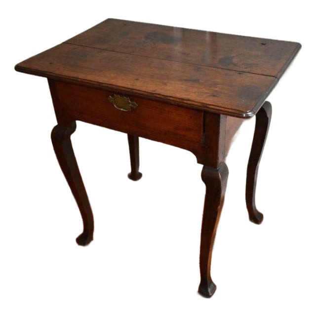 18th Century English Country Queen Anne Lowboy For Sale