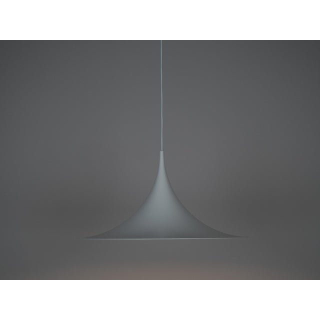 Fog & Mørup Vintage Semi Pendant Lamp by Bonderup and Thorup for Fog and Morup, 1968 For Sale - Image 4 of 10