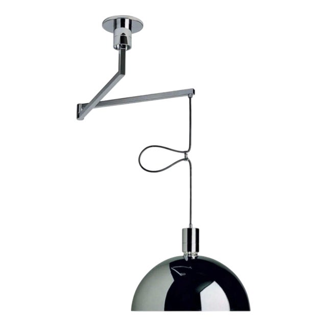 AM/AS Adjustable Pendant Lamp by Franco Albini for Sirrah, Italy, 1970s For Sale
