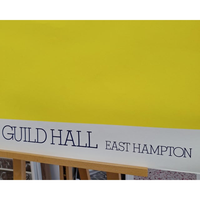 Roy Lichtenstein Hamptons Screen Print Poster Guild Hall For Sale In New York - Image 6 of 6