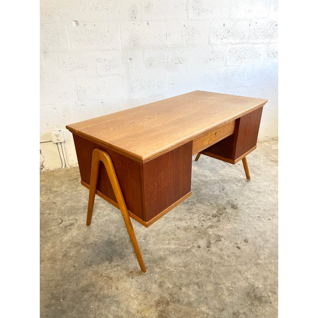 Danish Mid Century Modern Desk For Sale - Image 12 of 12