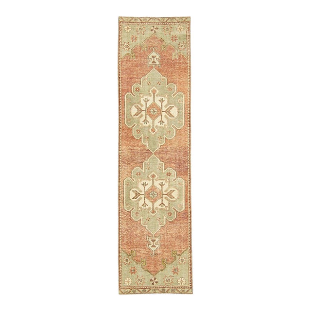 Turkish Anatolian Runner Rug 3' x 11'4" For Sale