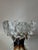 Amber and Clear Ice Glass Vase with Torn Crown Rim by Pertti Santalahti for Humppila, Finland, 1970s For Sale - Image 7 of 15