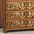 Early 19th Century Danish Oak Inlaid Five Drawer Cabinet With Angels For Sale - Image 9 of 11
