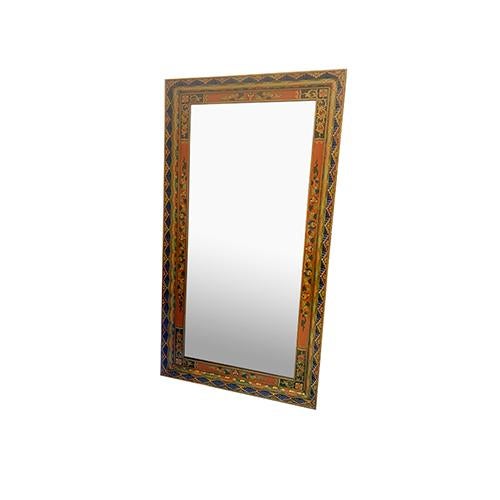 Chinese 1970s Tibetan Floor Mirror For Sale - Image 3 of 6