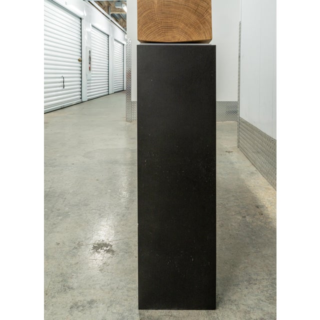 Wood Attributed to Ralph Pucci Sven Paditz Tracy Simple Oak Console For Sale - Image 7 of 8