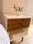 2010s 2 Modern Nightstands W/ Drawer and Shelf For Sale - Image 5 of 7