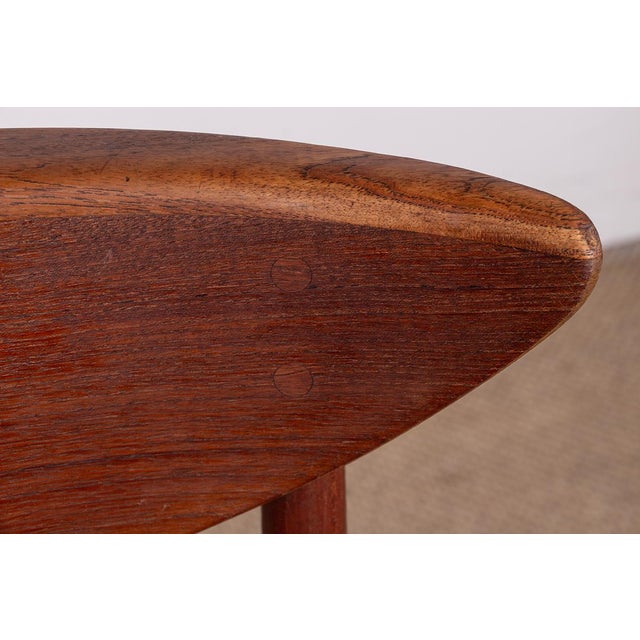 Danish Model 316 Chairs in Teak and Seagrass by Peter Hvidt and Orla Molgaard-Nielsen for Soborg Mobelfabrik, 1960s, Set of 6 For Sale - Image 16 of 18