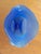 2010s Blenko Water Pitcher Frosted Blue For Sale - Image 5 of 9