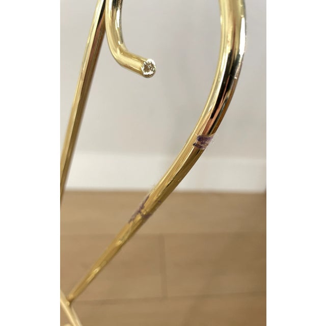 Metal Mid 20th Century Hollywood Regency Mid Century George Koch Vanity Chair Stool For Sale - Image 7 of 11