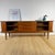 Wood Mid-Century Scandinavian Teak Sideboard with Rounded Edges and Retractable Doors For Sale - Image 7 of 14
