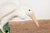 Vintage White and Cream Glazed Ceramic Heron Bird Sculpture For Sale - Image 4 of 13