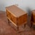 Paolo Buffa-Style Bedside Tables with Glass Top, Set of 2 For Sale - Image 6 of 9