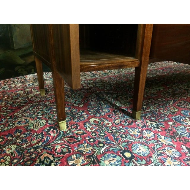 Antique Mahogany Buffet, Inlaid Sideboard For Sale - Image 15 of 15