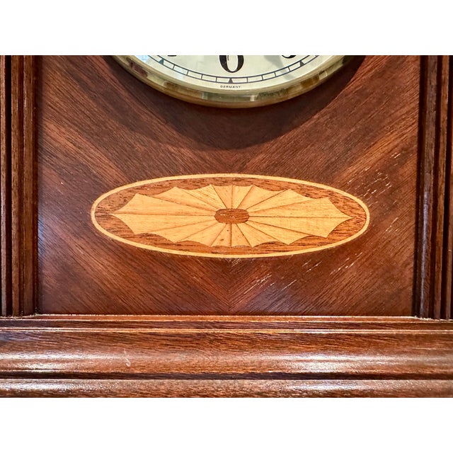 20th Century Seth Thomas Westminster Chime Inlaid Mantel Clock Chairish