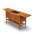 Kipp Stewart for Drexel Declaration Mid Century Walnut Tambour Door Bar Cart For Sale - Image 11 of 11