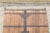 Brown 1960s 8.6 Feet Tall Large Vintage Chinese Door For Sale - Image 8 of 11