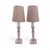 French Painted Porcelain Lamps, Set of 2 For Sale - Image 5 of 5