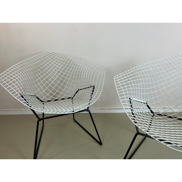 Metal Diamond Chair by Harry Bertoia for Knoll, 1970s For Sale - Image 7 of 9