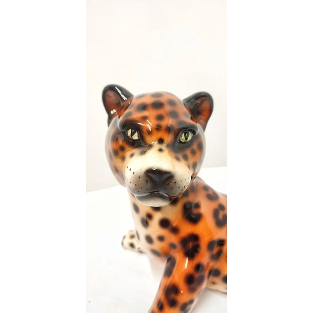 Ceramic Ceramic Tiger, Spain, 1980s For Sale - Image 7 of 11