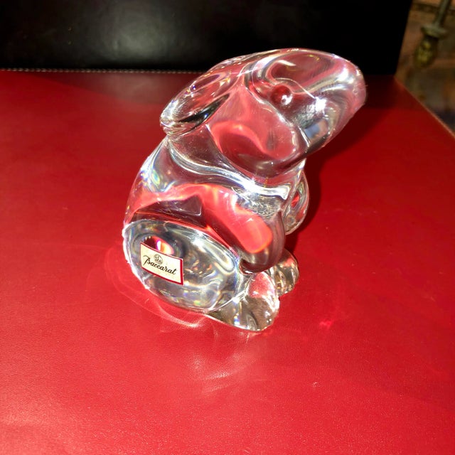 Baccarat Crystal Bunny Figurine | Chairish