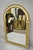 Antique Italian Neoclassical Carved Gold Giltwood Arched Large Wall Mirror. Item features an arched top, nice larger size,...