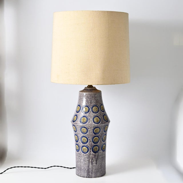 Large Ceramic Ikano Table Lamp by Aldo Londi for Bitossi, 1970s For Sale - Image 13 of 13