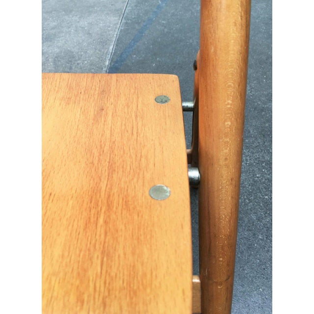 Wood Set of Mid-Century German SE 18 Children Folding Chairs by Egon Eiermann for Wilde+spieth, 1950s For Sale - Image 7 of 18