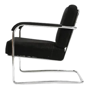 Werner Max Moser Embru Wohnbedarf Wb21 Reclining Lounge Chair Switzerland 1935