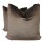 Donghia "Ginger Mohair" in Breakdance Brown 22" Pillows-a Pair For Sale