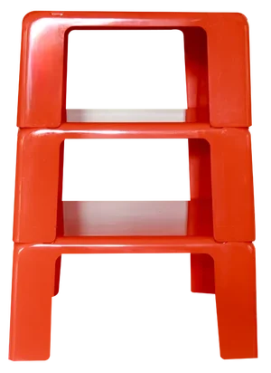 Vintage Space Age Stackable Tables by Mario Bellini for C&B, 1960s, Set of 3
