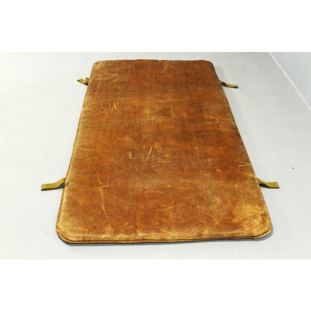 Industrial Leather Gym Mat, 1930s For Sale - Image 3 of 11