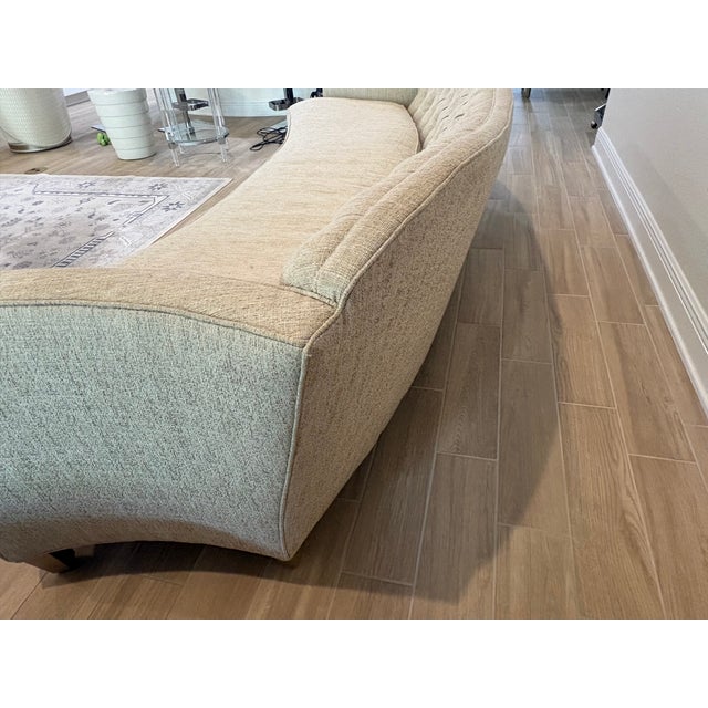Henredon Henredon Celerie Kemble Serpentine Sofa For Sale - Image 4 of 9
