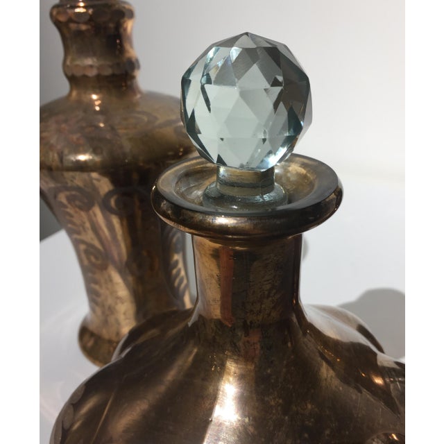 Copper Colored Apothecary Decanters Set of 3 Chairish