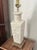 Cream Mid 20th Century Hollywood Regency Blanc De Chine Table Lamp For Sale - Image 8 of 8