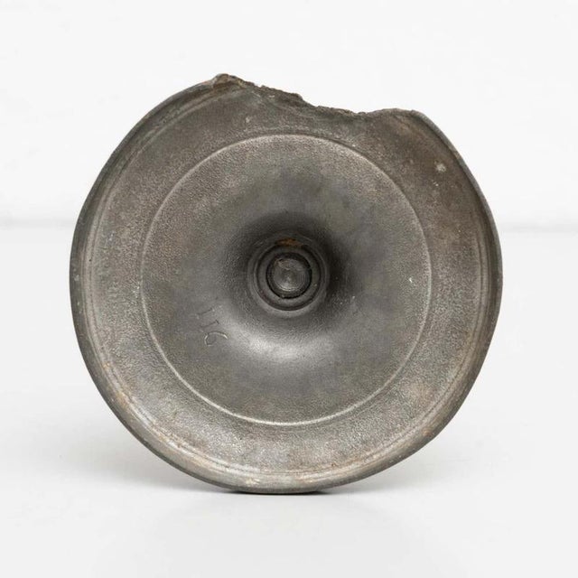 Spanish Metal Candleholder, 1950s For Sale - Image 6 of 12