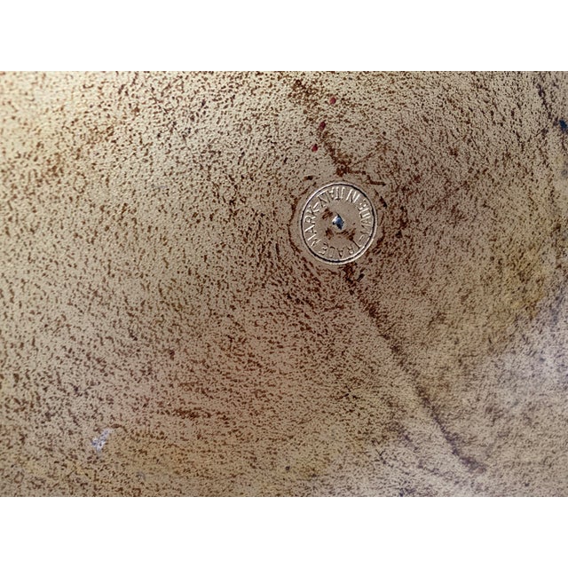 Green Vintage Midcentury Florentine Wood Decor Tray For Sale - Image 8 of 9