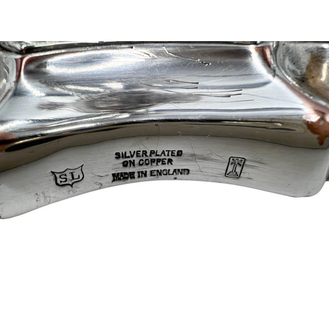 Pair of Neoclassical Revival Silver-Plated Candelabras by Suckling Ltd., England For Sale - Image 14 of 14