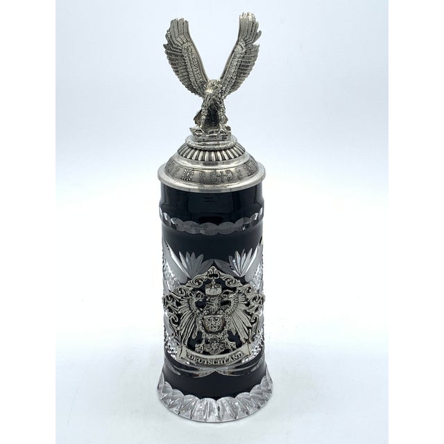 King Werk Lord of Crystal German Beer Stein For Sale - Image 9 of 9