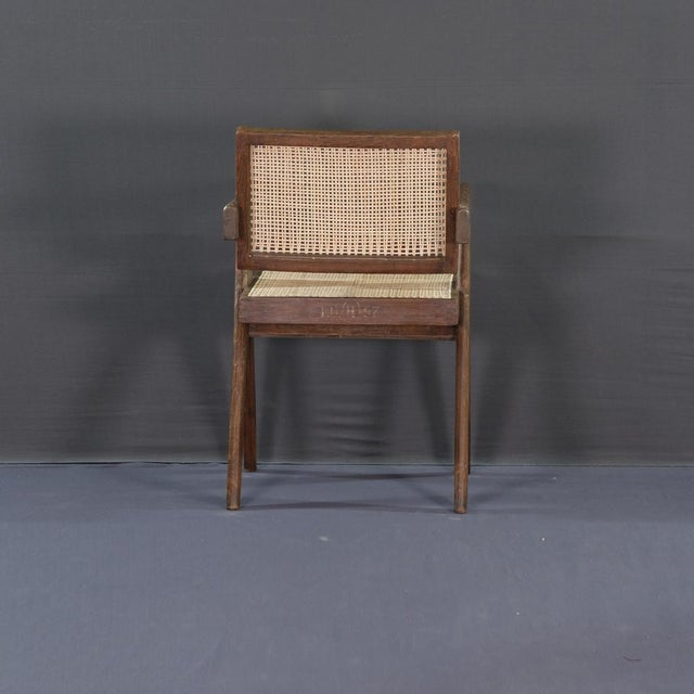 Vintage Chairs by Pierre Jeanneret, 1956, Set of 6 For Sale - Image 9 of 18