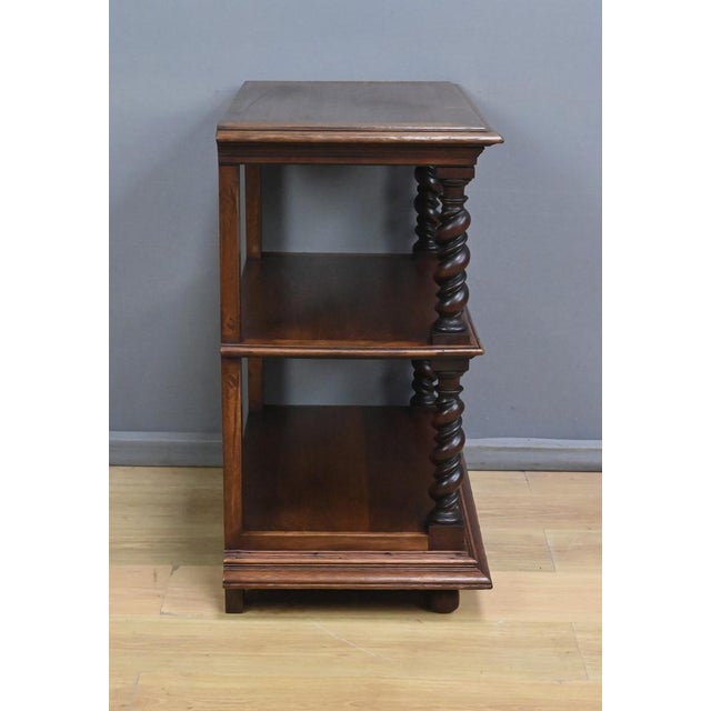 Louis XIII Style Oak Side Table, Early 20th Century For Sale - Image 10 of 14