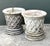 English Vintage Cast Concrete Trellis Planters on Pedestals - A Pair For Sale - Image 3 of 12