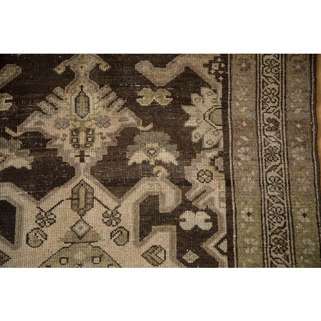 Textile Vintage Distressed Hamadan Rug Runner - 3'6" x 11'9" For Sale - Image 7 of 9