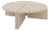 Lily Round Coffee Table in Honed Unfilled Navona Travertine by Fred&Juul For Sale