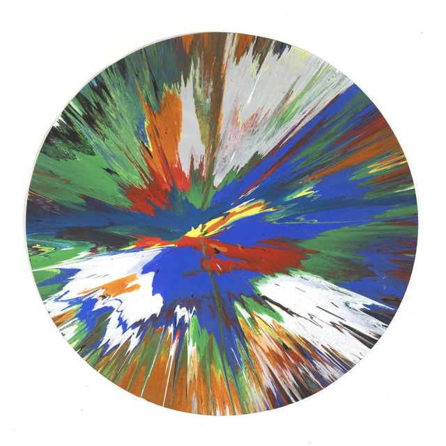 Damien Hirst, Disco, 2009, Acrylic Painting on Paper For Sale - Image 8 of 8