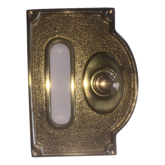 12 Volt Brass Door Bell by AZ HOME For Sale