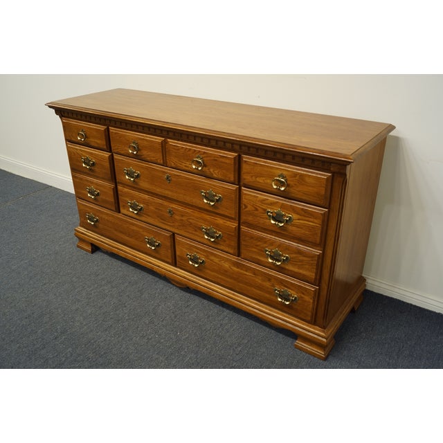 Kincaid Furniture Hunter's Run Collection Oak 62" Triple Dresser 26110