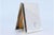 Metal Silver Cigarette Case with Surface Engravings Surrounding a Monogram Card, Gold Interior and Hinged Lid. For Sale - Image 7 of 8