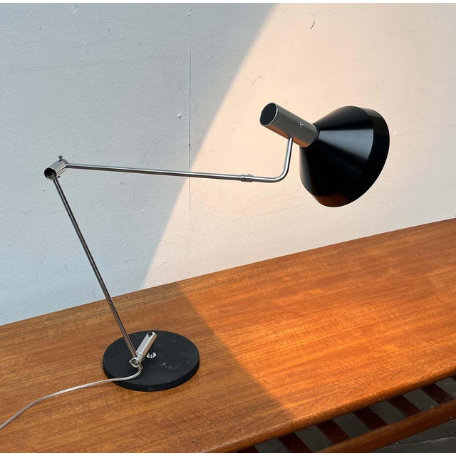 Mid-Century Modern Swiss Type 60 Minimalist Table Lamp by Rosemarie and Rico Baltensweiler for Baltensweiler, 1960s For Sale - Image 16 of 18