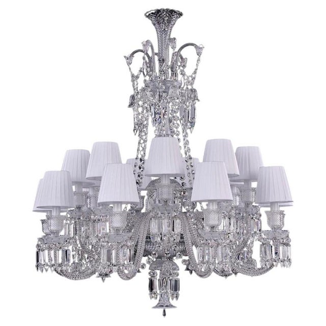 Metal Collection Regina Chandelier in Metal and Crystal by Jago For Sale - Image 7 of 7